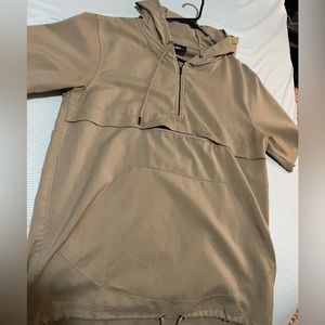 Men’s Publish Hooded T Shirt w/pouch and pockets